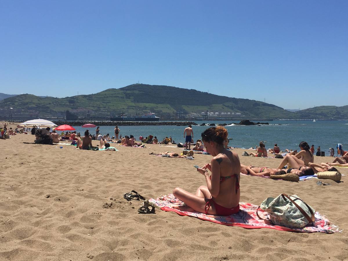 El verano comienza pegando fuerte en Bilbao