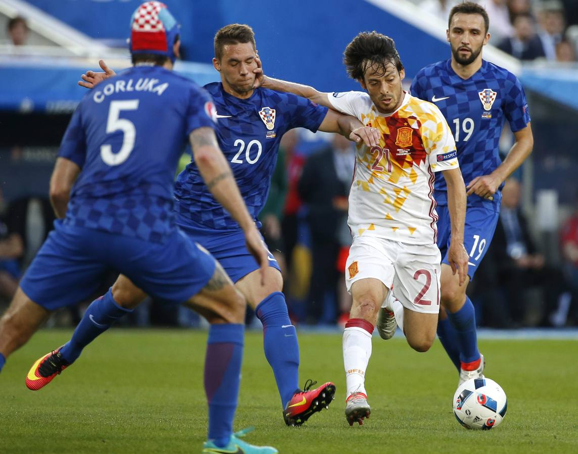 Las mejores imágenes de la derrota de España ante Croacia