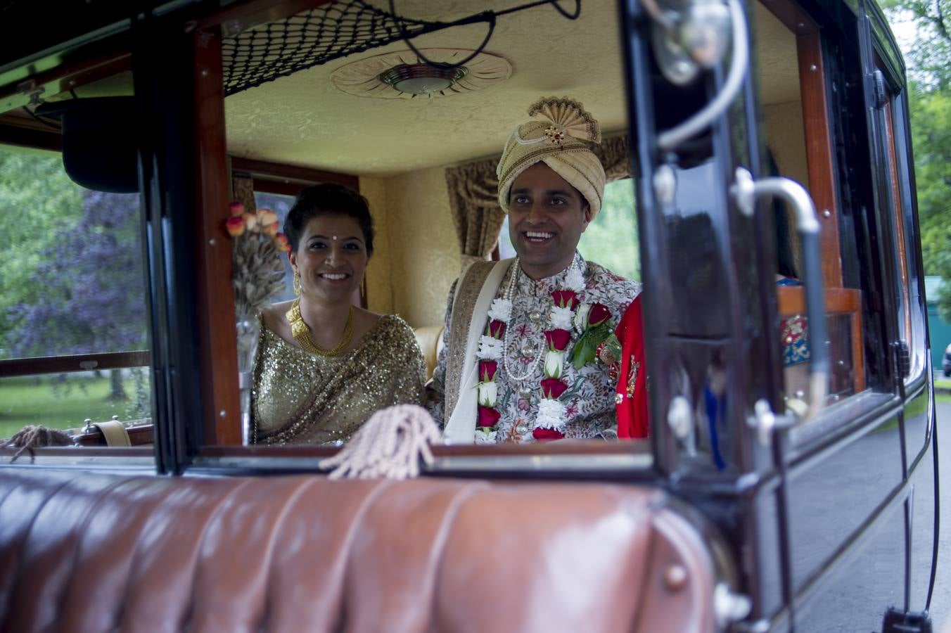 La gran boda hindú celebra su ceremonia