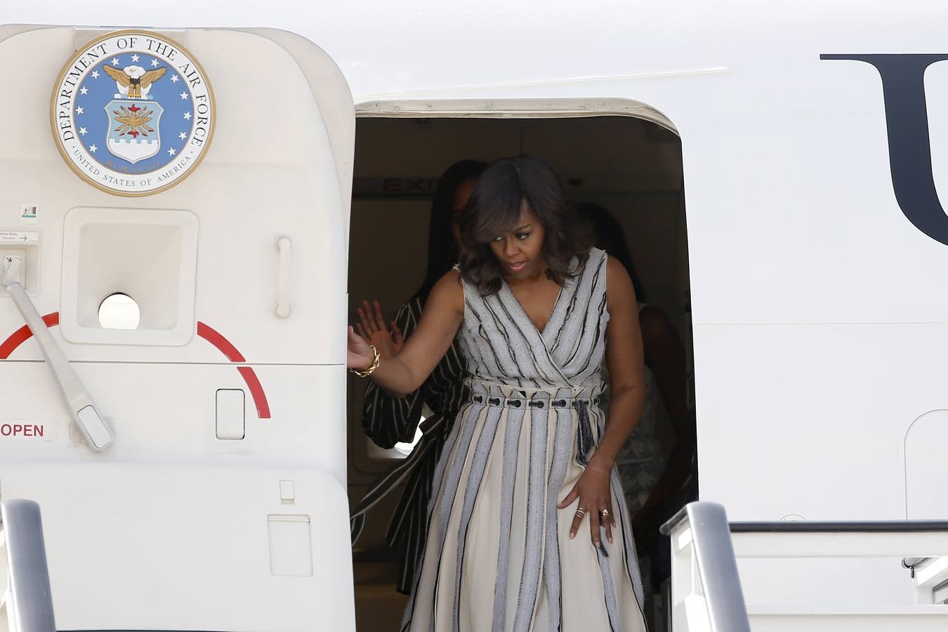 Michelle Obama aterriza en España