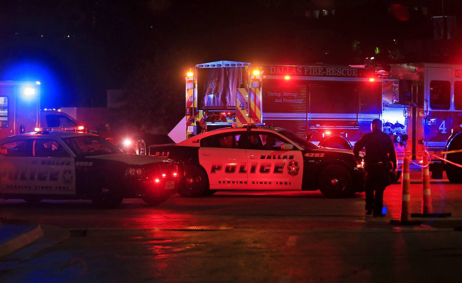 Cuatro policías muertos y siete heridos en Dallas en las protestas contra la violencia policial