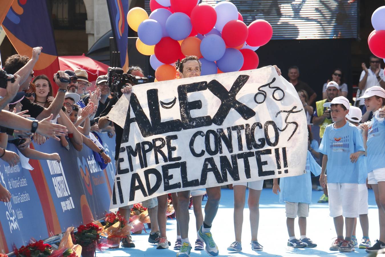 Las mejores imágenes del Triathlon de Vitoria