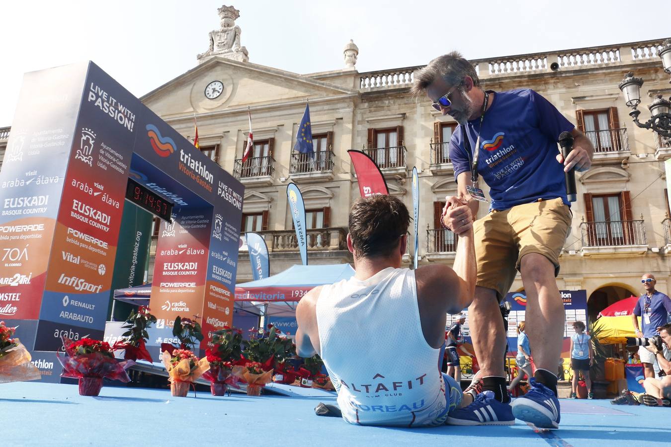 Las mejores imágenes del Triathlon de Vitoria