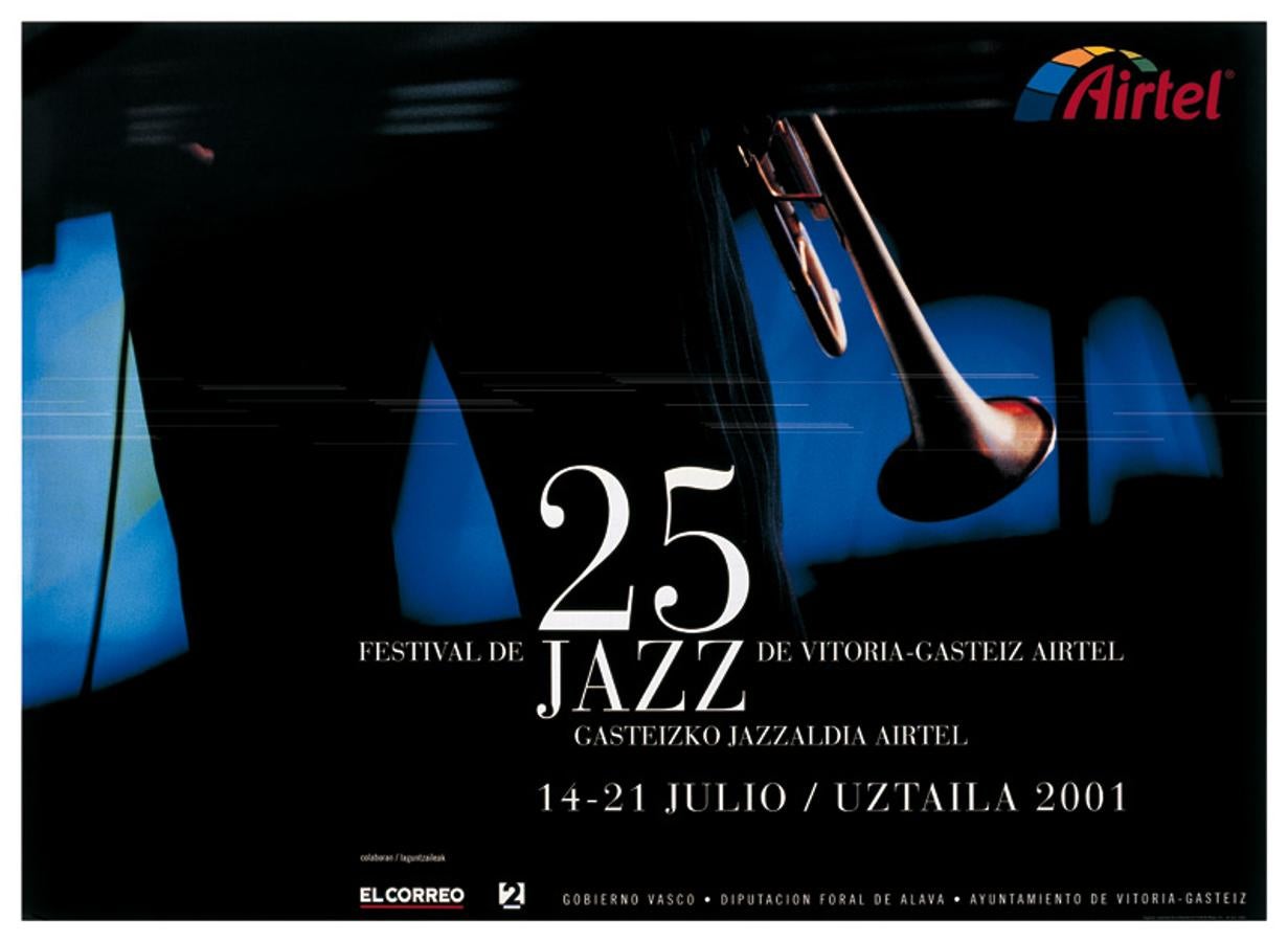 40 años de carteles del Jazz en VItoria