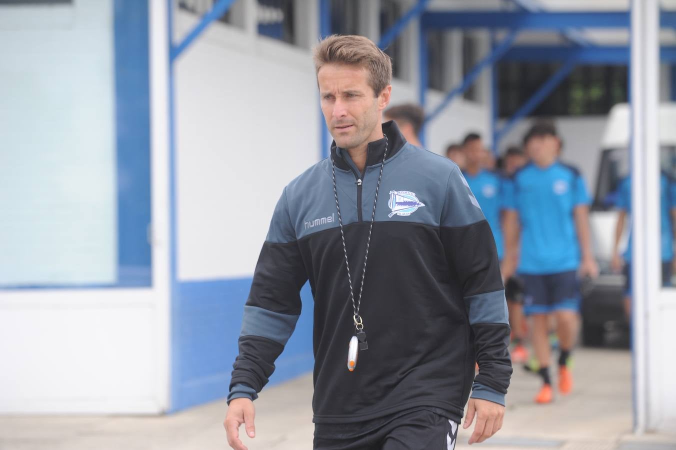 Primer entrenamiento del Alavés esta temporada