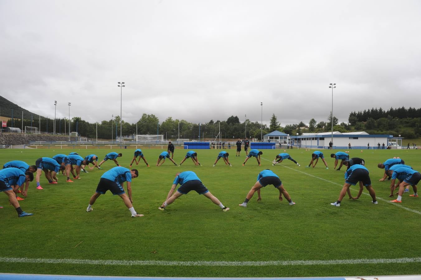 Primer entrenamiento del Alavés esta temporada