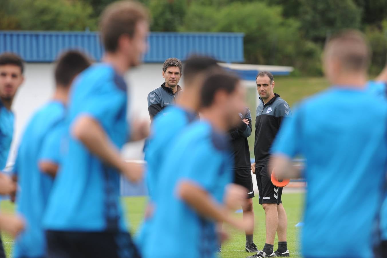 Primer entrenamiento del Alavés esta temporada