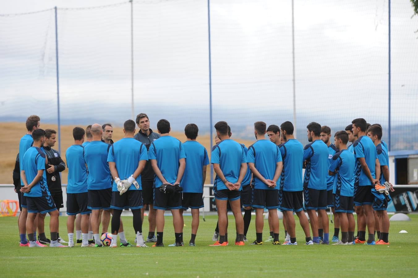 Primer entrenamiento del Alavés esta temporada