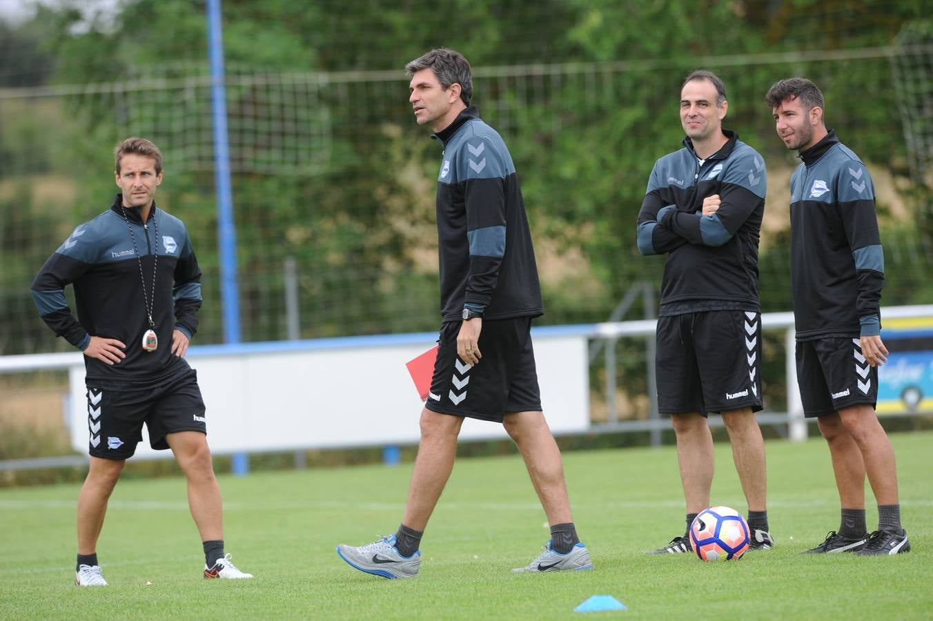 Primer entrenamiento del Alavés esta temporada