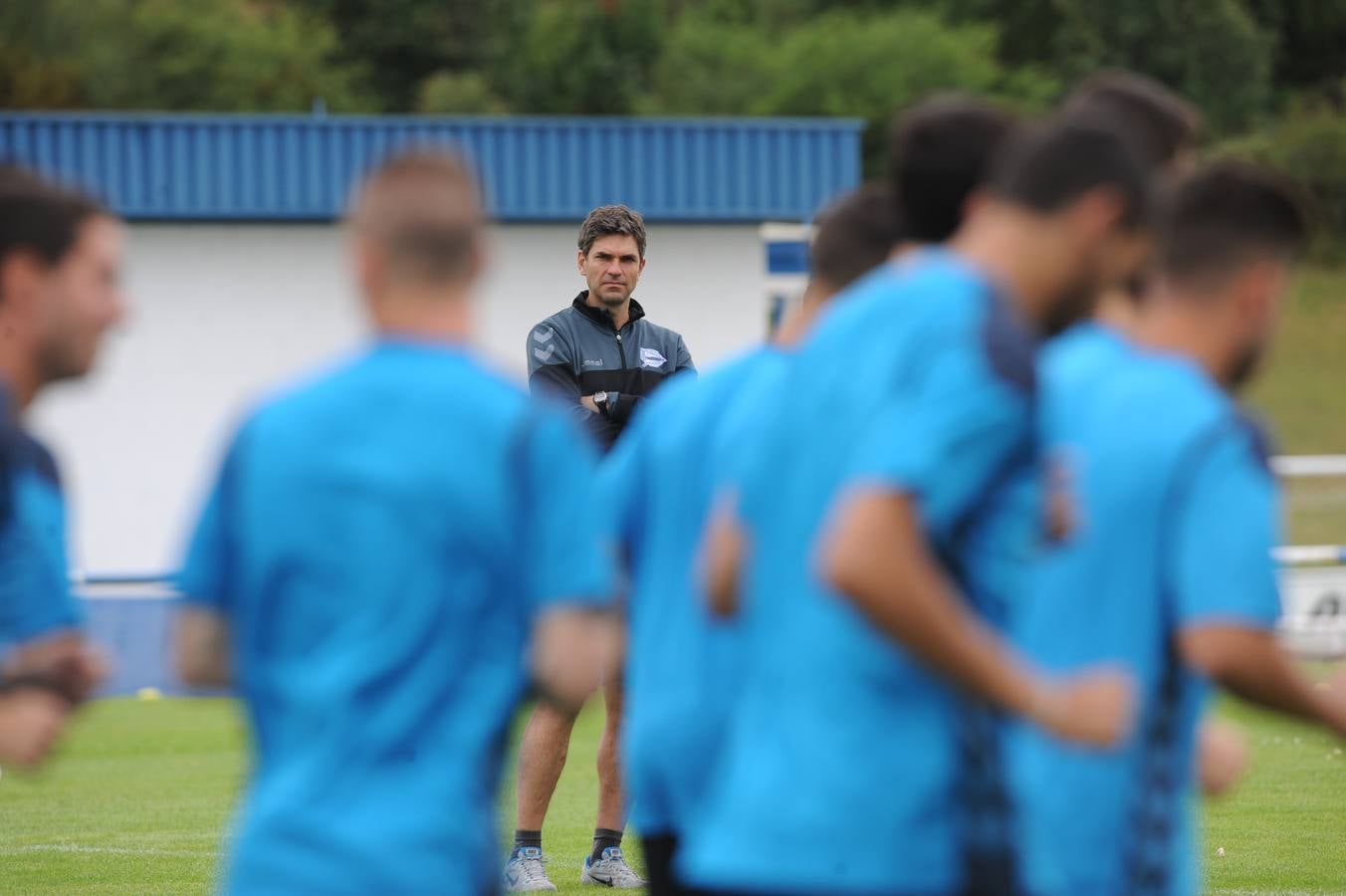 Primer entrenamiento del Alavés esta temporada