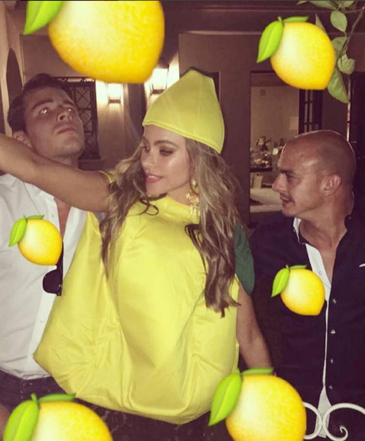 Con limones, así celebró Sofia Vergara su cumpleaños número 44