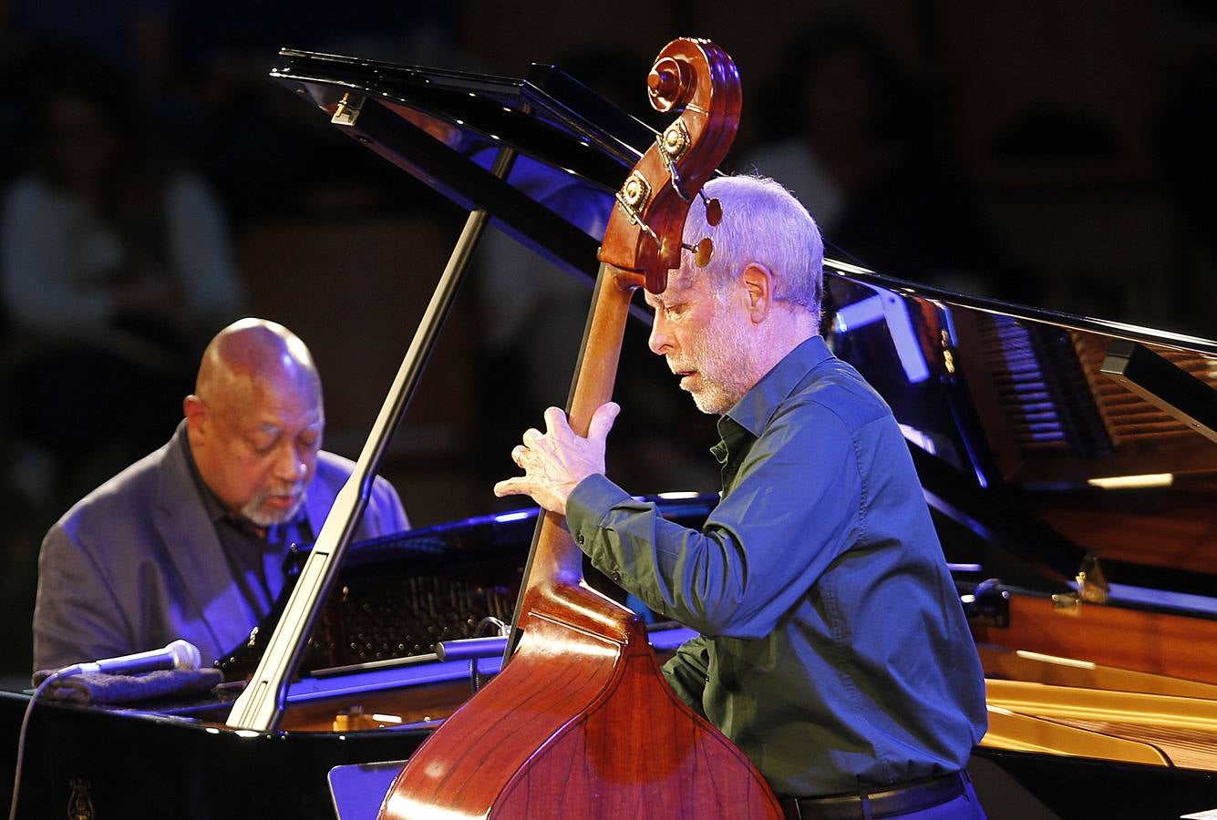 Actuaciones de Dave Holland y Kenny Barron en el festival de jazz de Vitoria