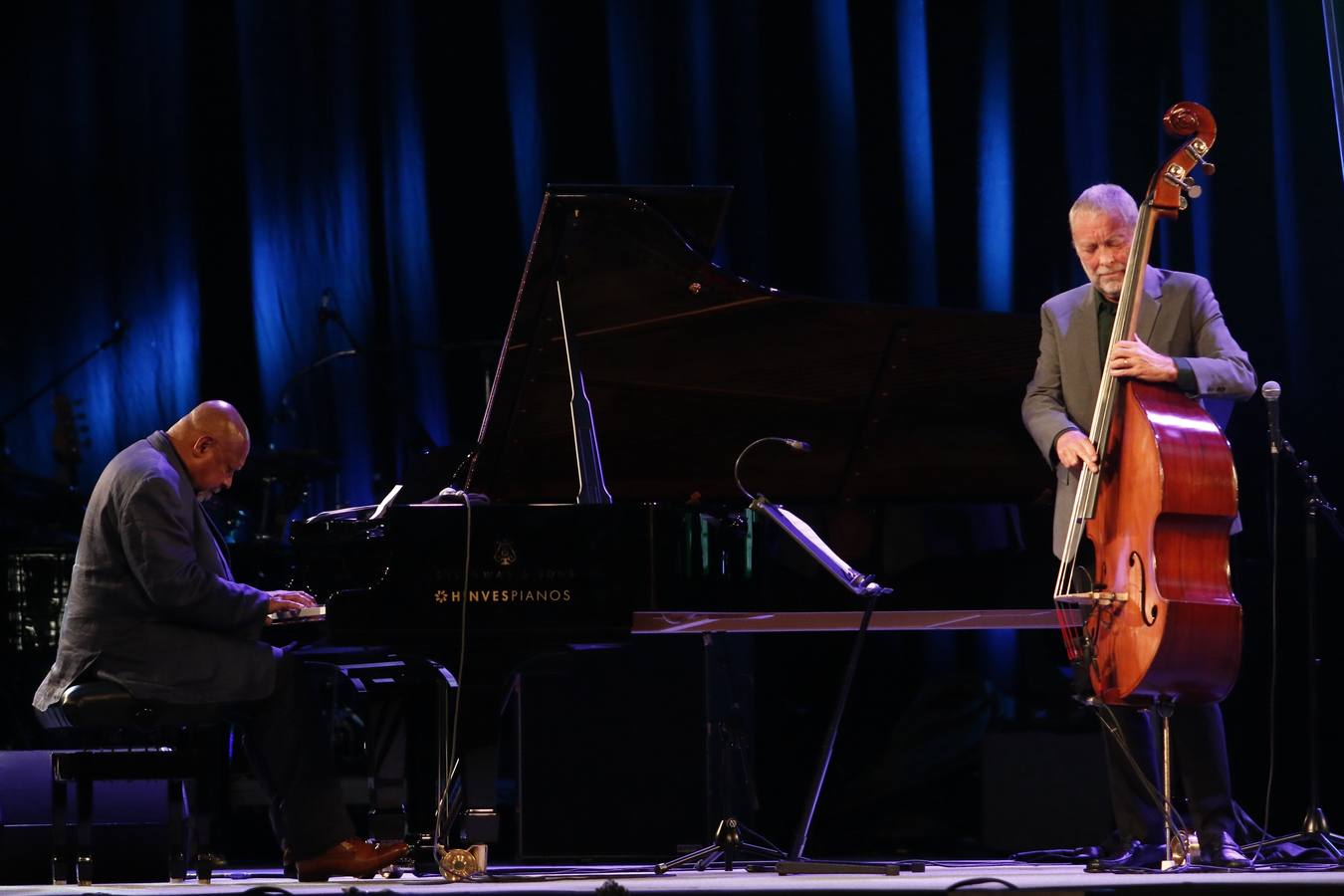 Actuaciones de Dave Holland y Kenny Barron en el festival de jazz de Vitoria