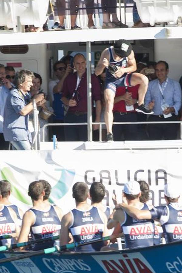 Urdaibai saca las garras en Moaña