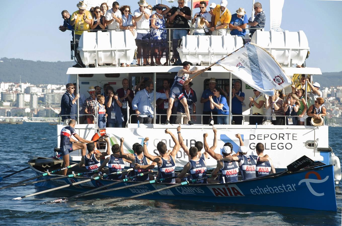 Urdaibai saca las garras en Moaña
