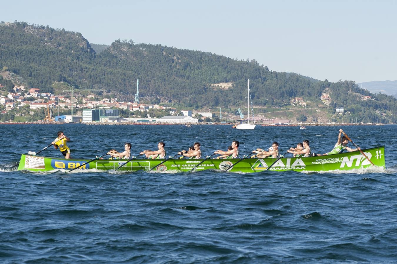 Urdaibai saca las garras en Moaña
