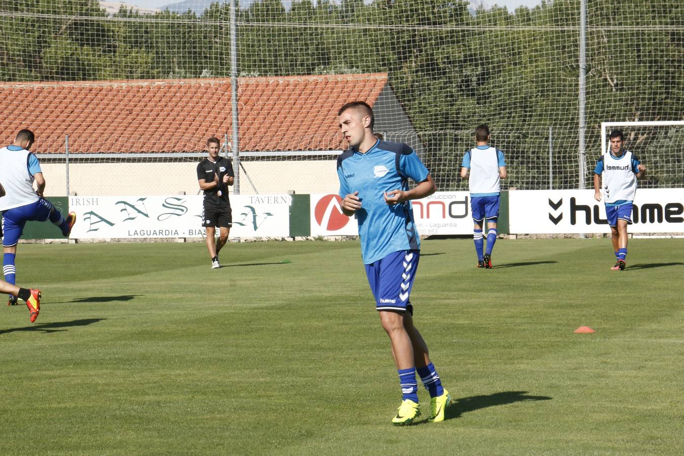 Alavés - U. D. Logroñés. Amistoso de pretemporada
