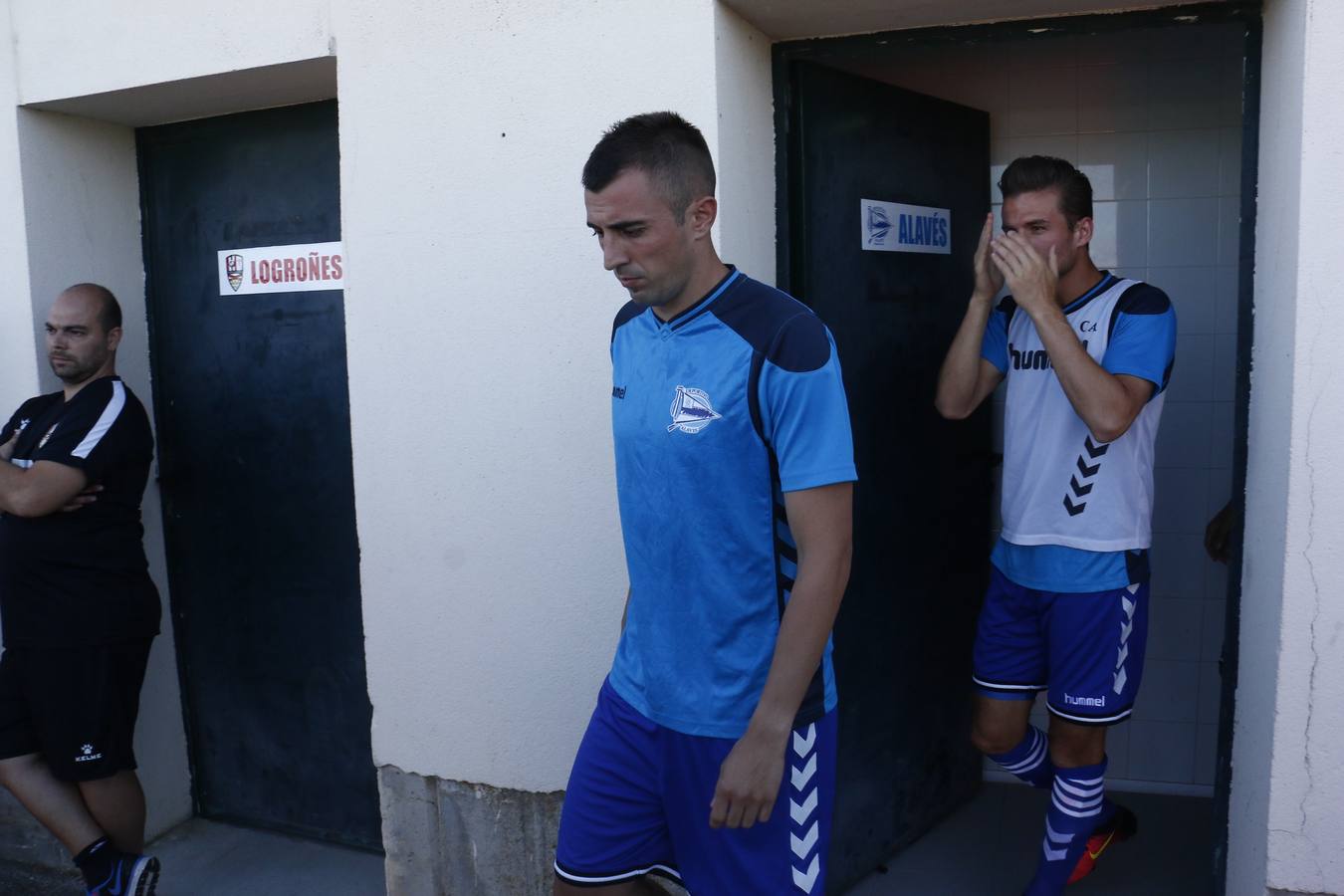 Alavés - U. D. Logroñés. Amistoso de pretemporada
