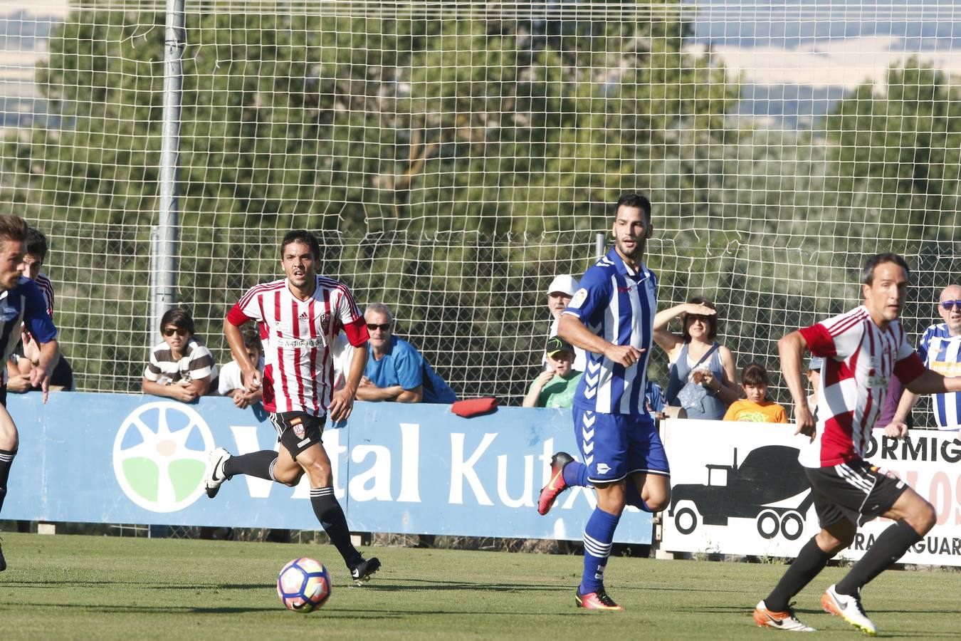 Alavés - U. D. Logroñés. Amistoso de pretemporada