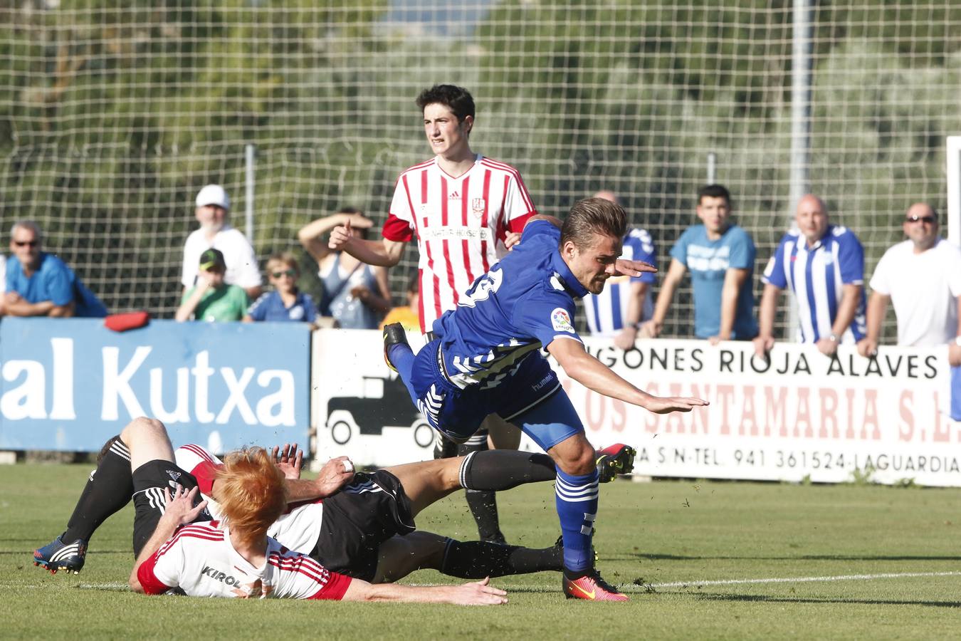 Alavés - U. D. Logroñés. Amistoso de pretemporada