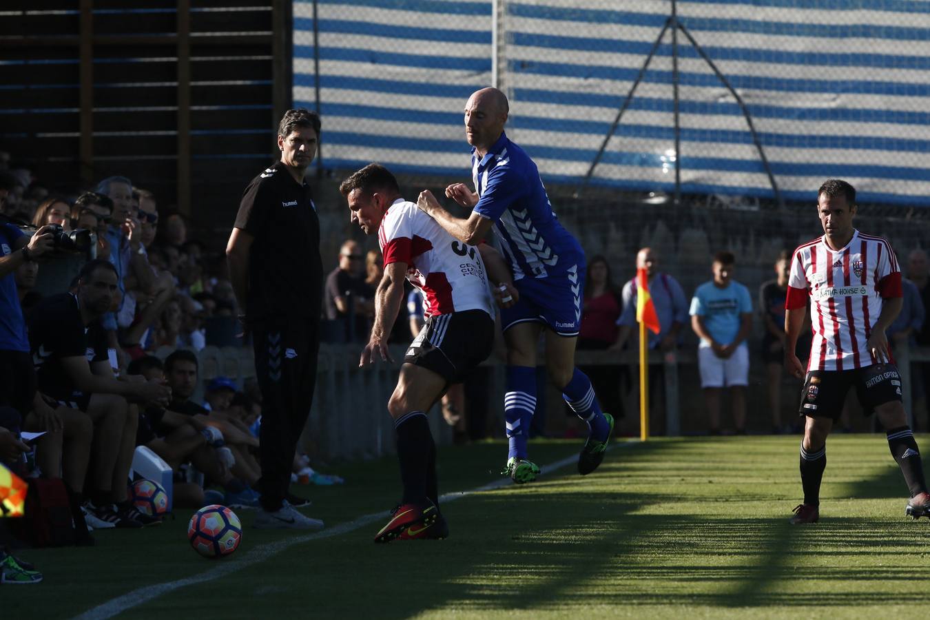 Alavés - U. D. Logroñés. Amistoso de pretemporada