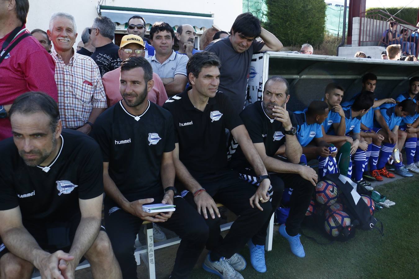 Alavés - U. D. Logroñés. Amistoso de pretemporada