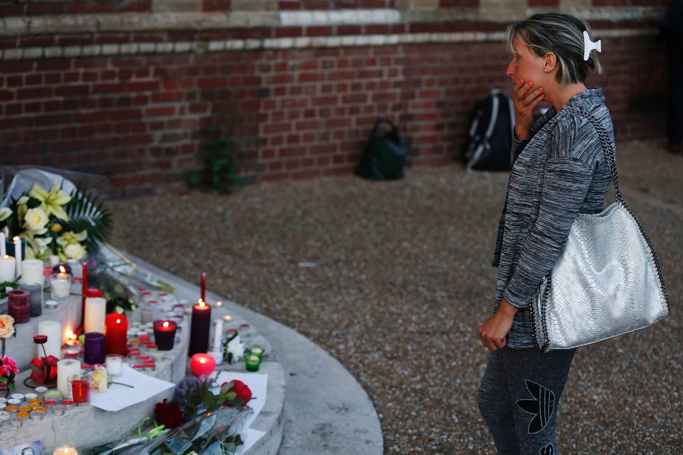 Saint-Etienne-du-Rouvray llora la muerte de su sacerdote