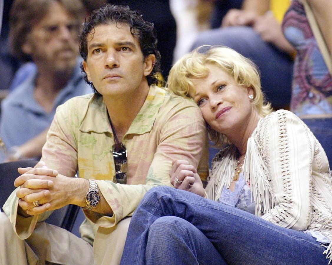 Antonio Banderas y Melanie Griffith, 18 años de matrimonio