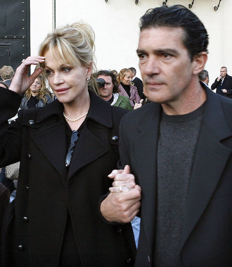 Antonio Banderas y Melanie Griffith, 18 años de matrimonio