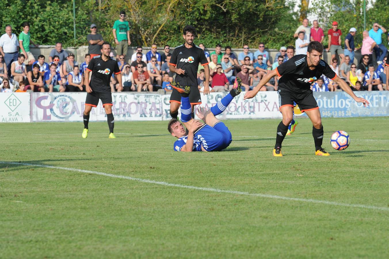 Partido amistoso entre el Alavés y la AFE