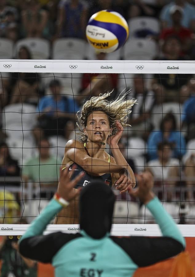 Egipto no luce tipo en voley playa femenino