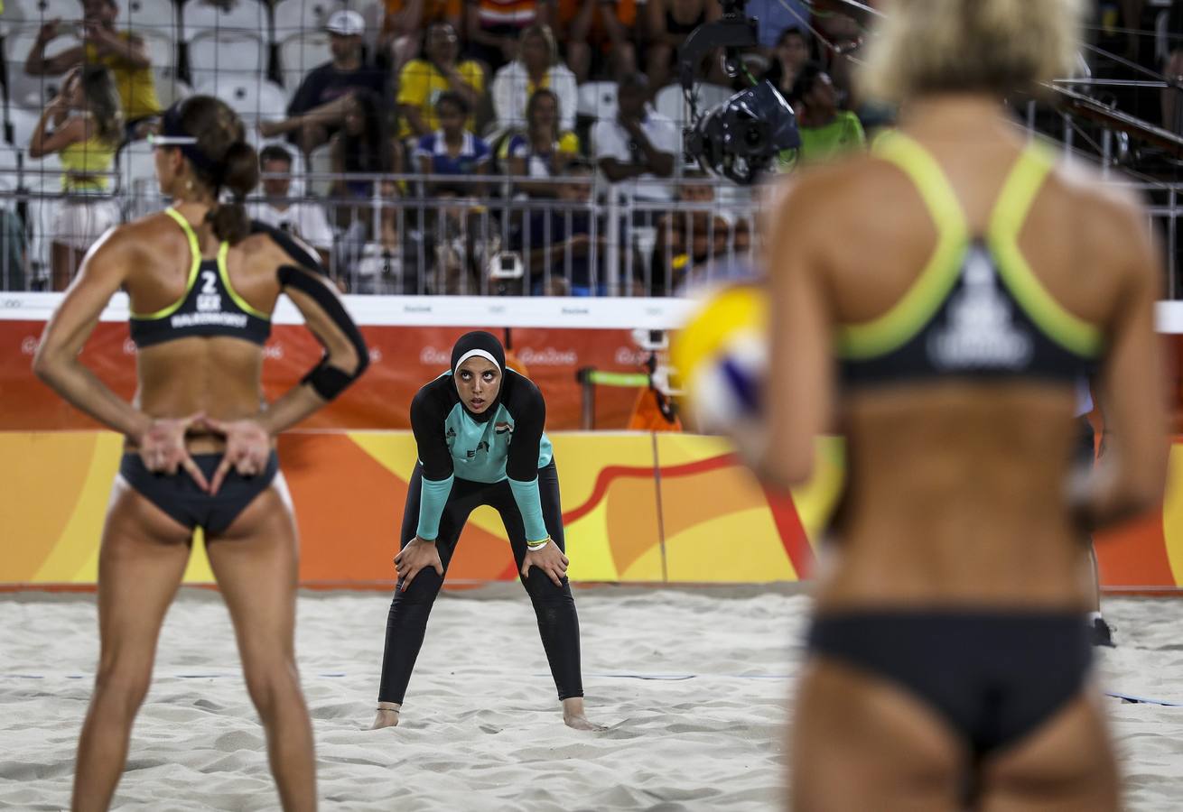 Egipto no luce tipo en voley playa femenino