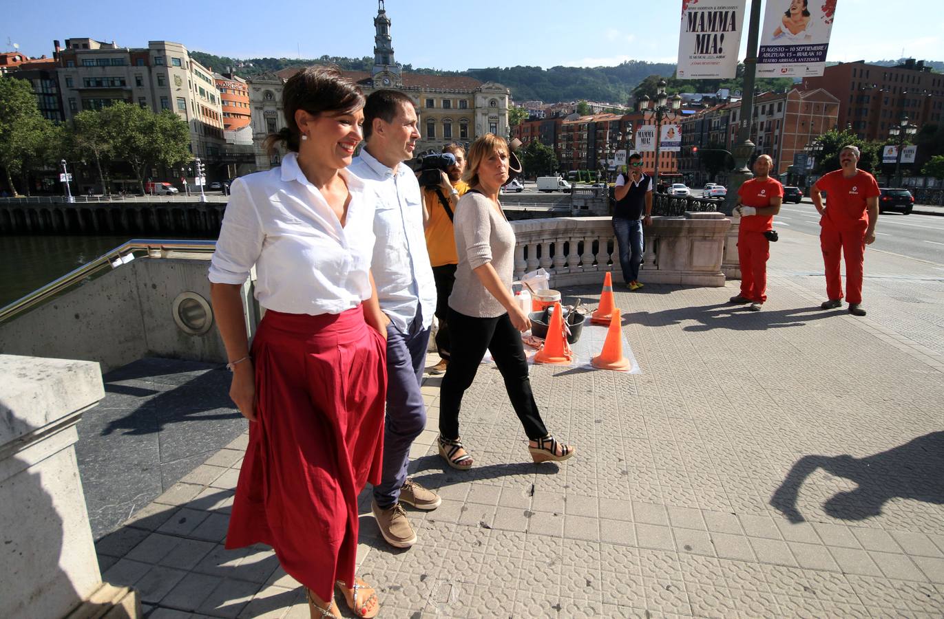 Así ha sido la presentación de Jasone Agirre como candidata de EH Bildu por Bizkaia