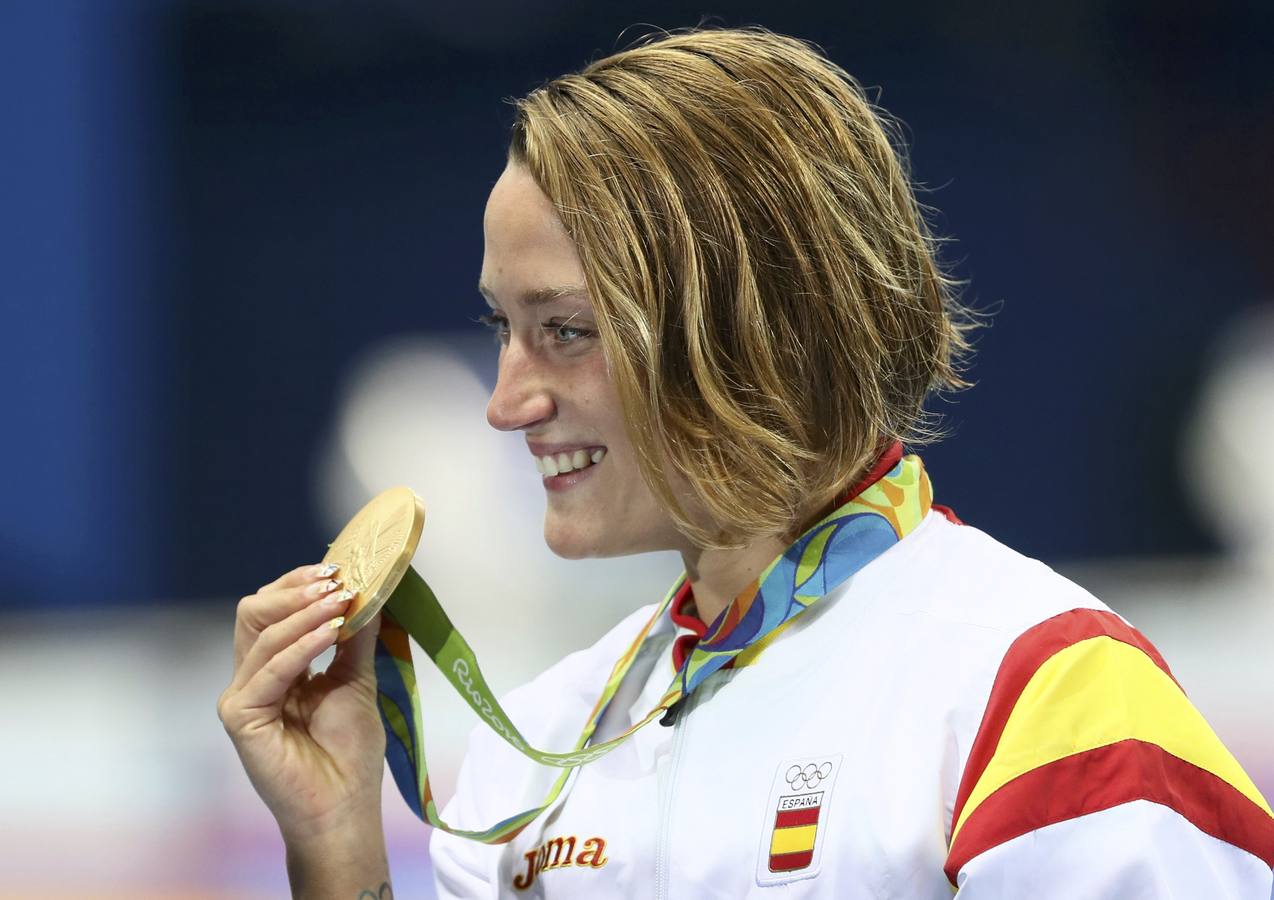 Las mejores imágenes del oro de Mireia Belmonte