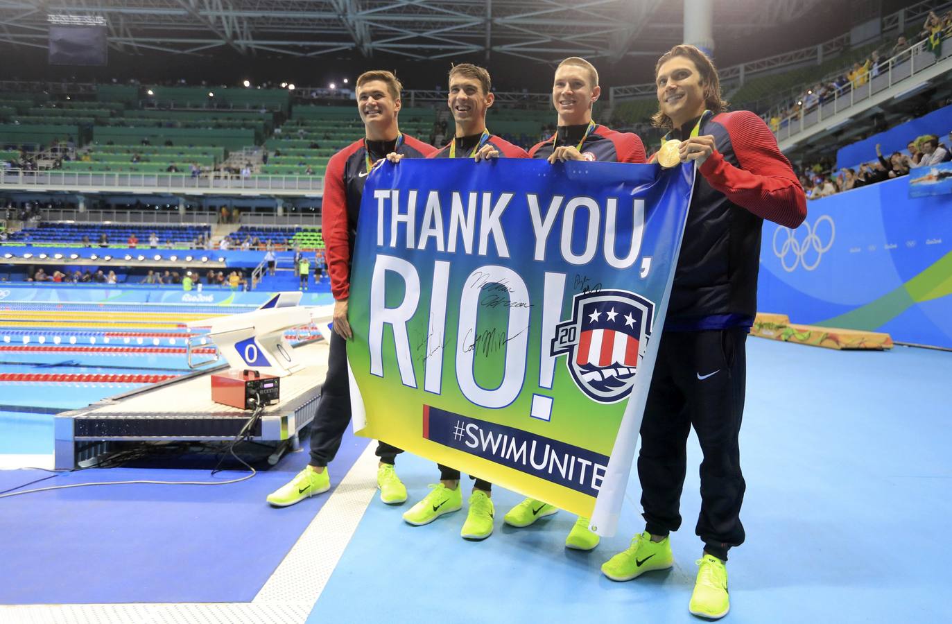 La despedida de Phelps