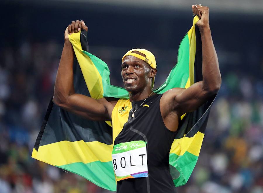 El irrepetible Usain Bolt gana su tercer oro en 100 metros