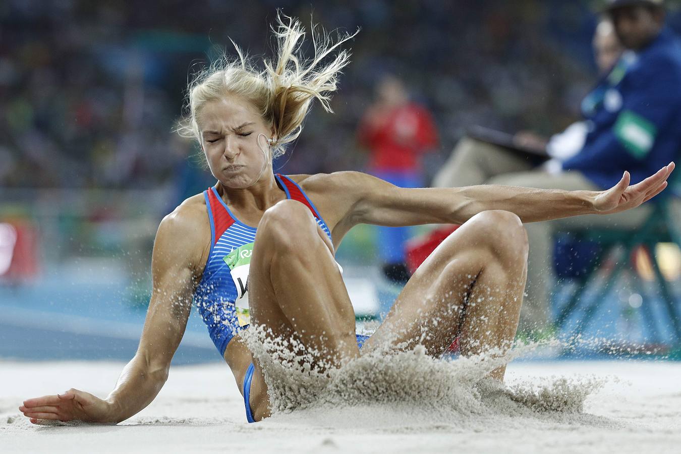 La única atleta rusa en Río-2016 se clasifica para la final de salto de longitud