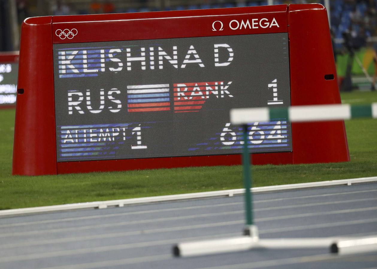 La única atleta rusa en Río-2016 se clasifica para la final de salto de longitud