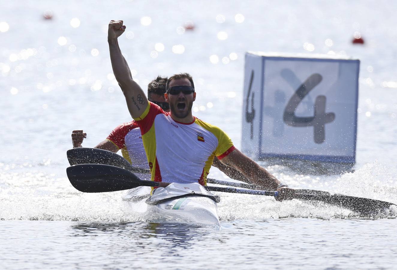 Saúl Craviotto y Cristian Toro, oro en K2 200