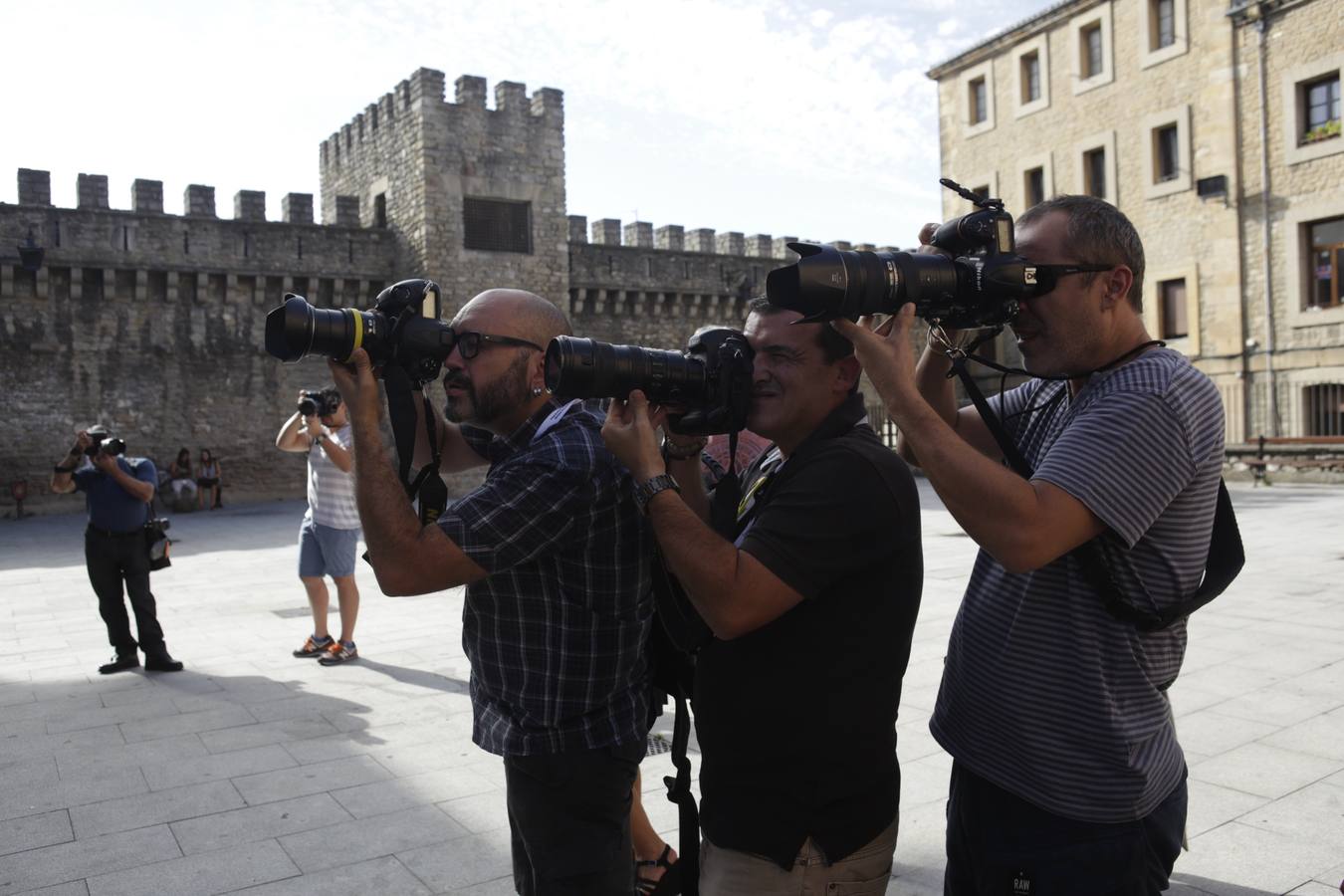 Presentación de la segunda temporada de la serie de TVE, &quot;Olmos y robles&quot;