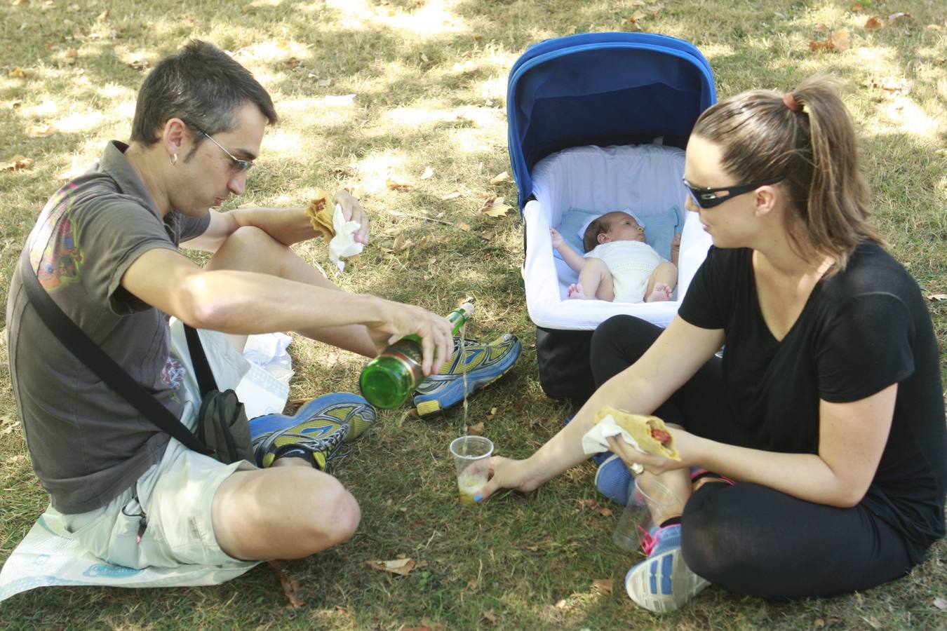 Calor, diversión y buenos alimentos en el día de Olárizu