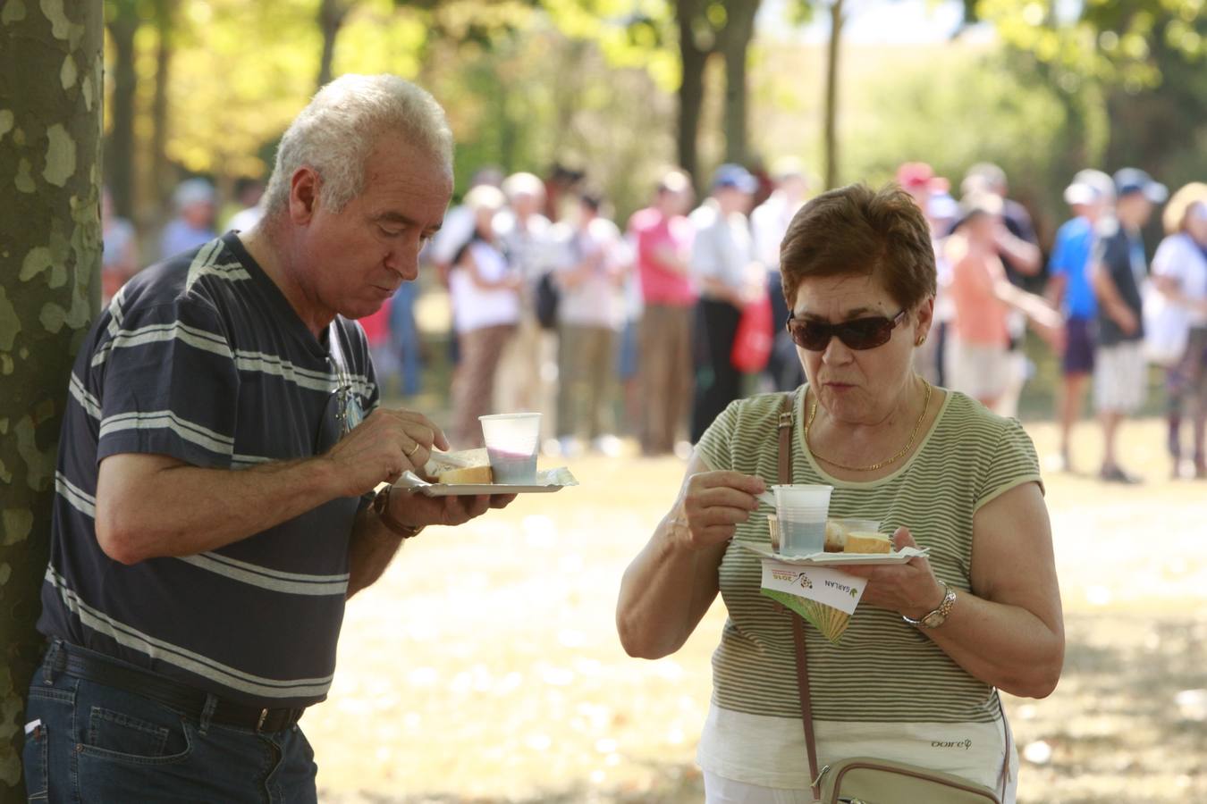 Calor, diversión y buenos alimentos en el día de Olárizu