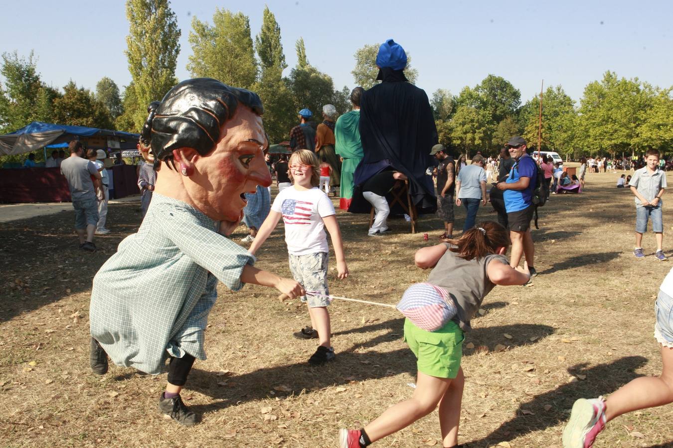Calor, diversión y buenos alimentos en el día de Olárizu