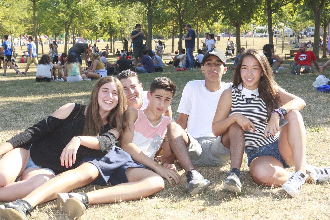Calor, diversión y buenos alimentos en el día de Olárizu