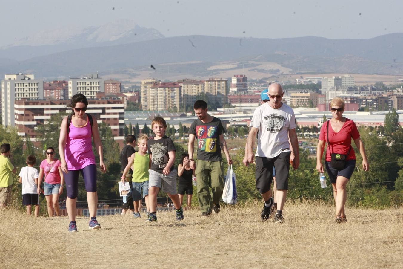 Calor, diversión y buenos alimentos en el día de Olárizu