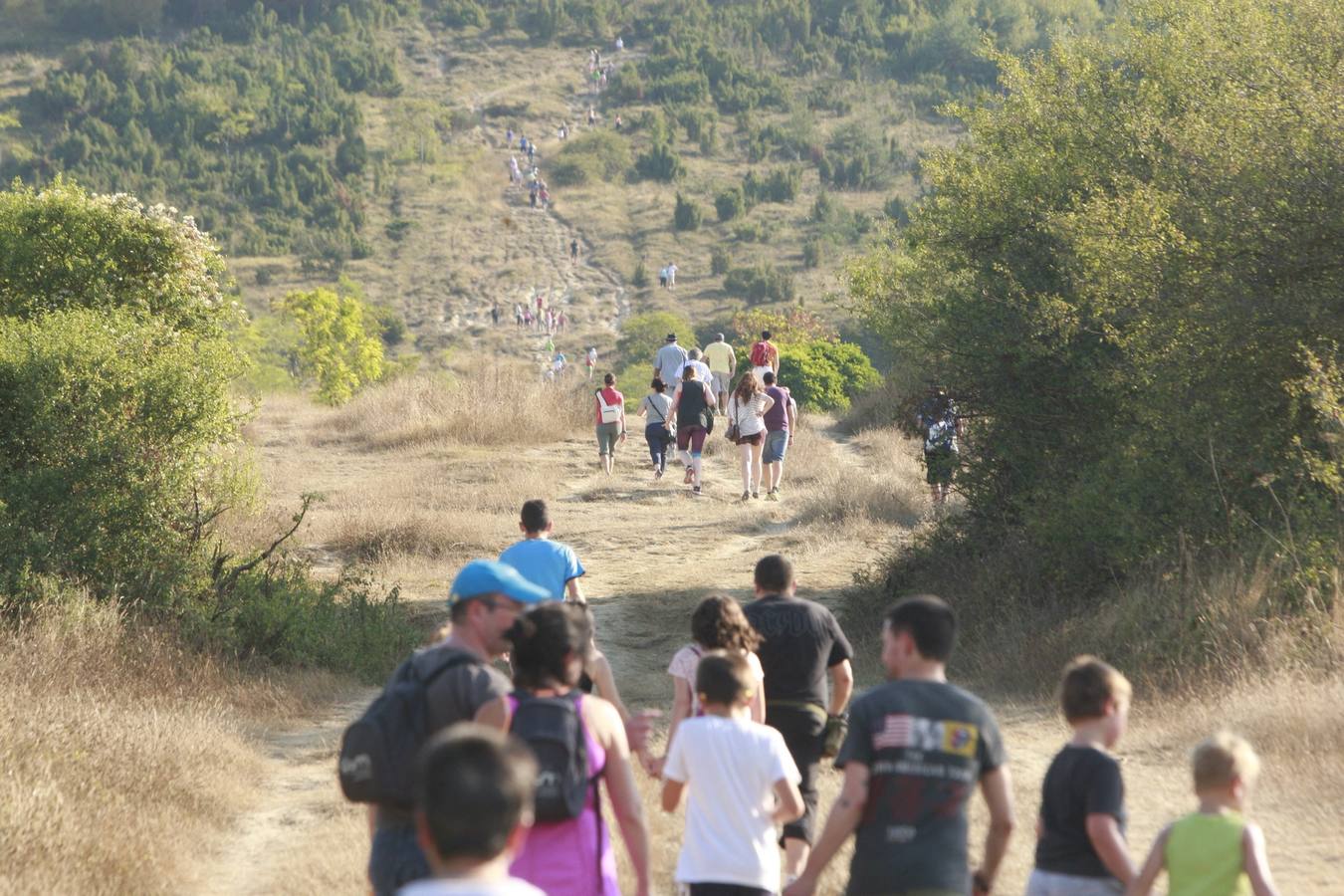 Calor, diversión y buenos alimentos en el día de Olárizu