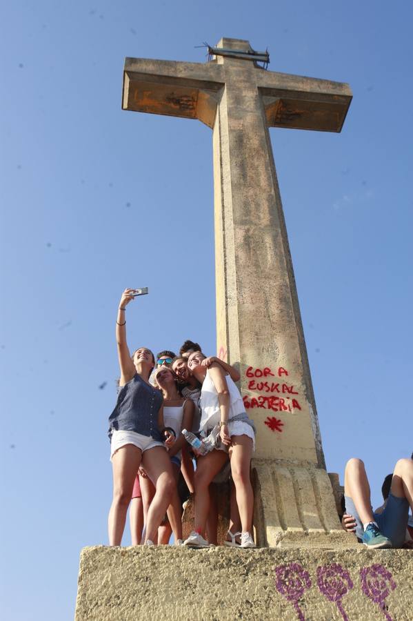 Calor, diversión y buenos alimentos en el día de Olárizu