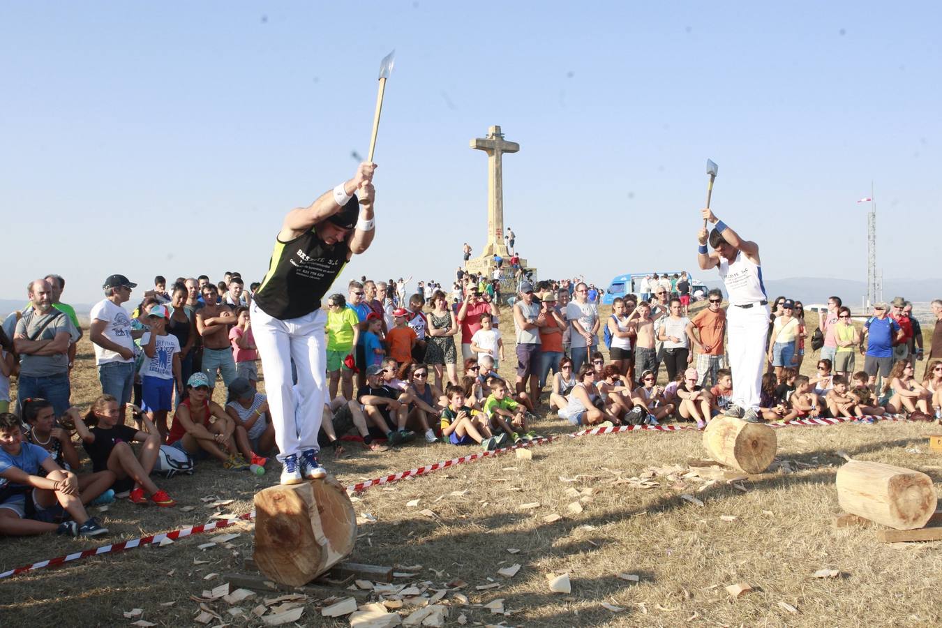 Calor, diversión y buenos alimentos en el día de Olárizu
