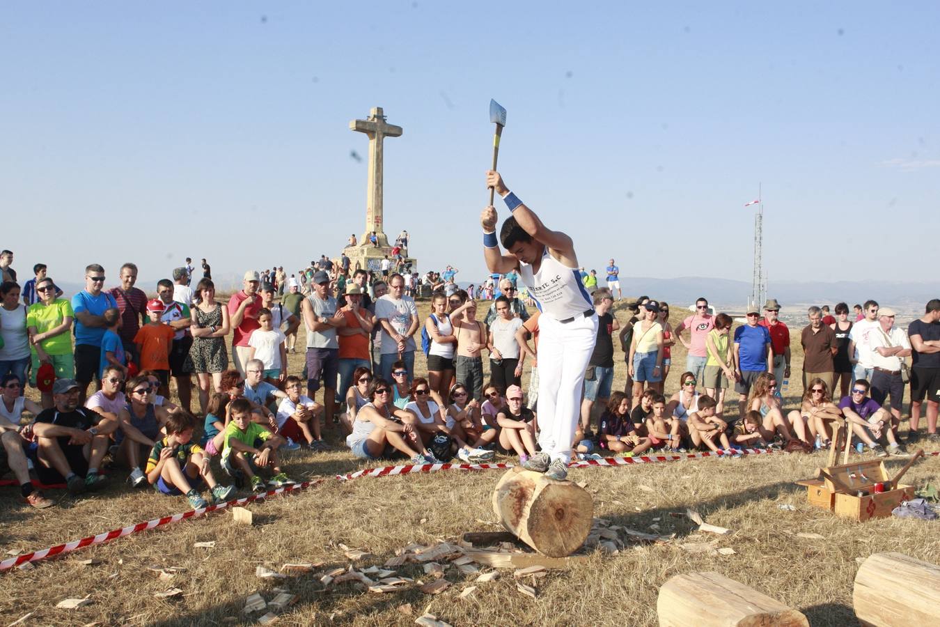 Calor, diversión y buenos alimentos en el día de Olárizu