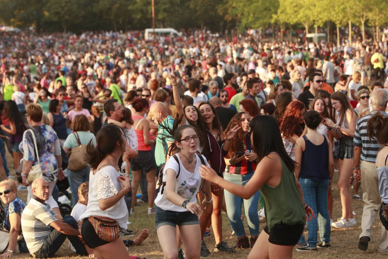 Calor, diversión y buenos alimentos en el día de Olárizu